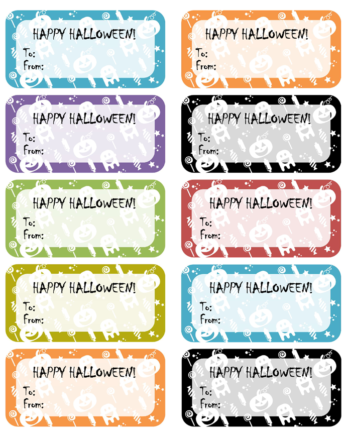 HALLOWEEN LABELS