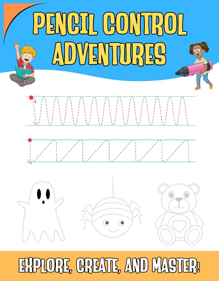 PENCIL TRACING ACTIVITY BOOK