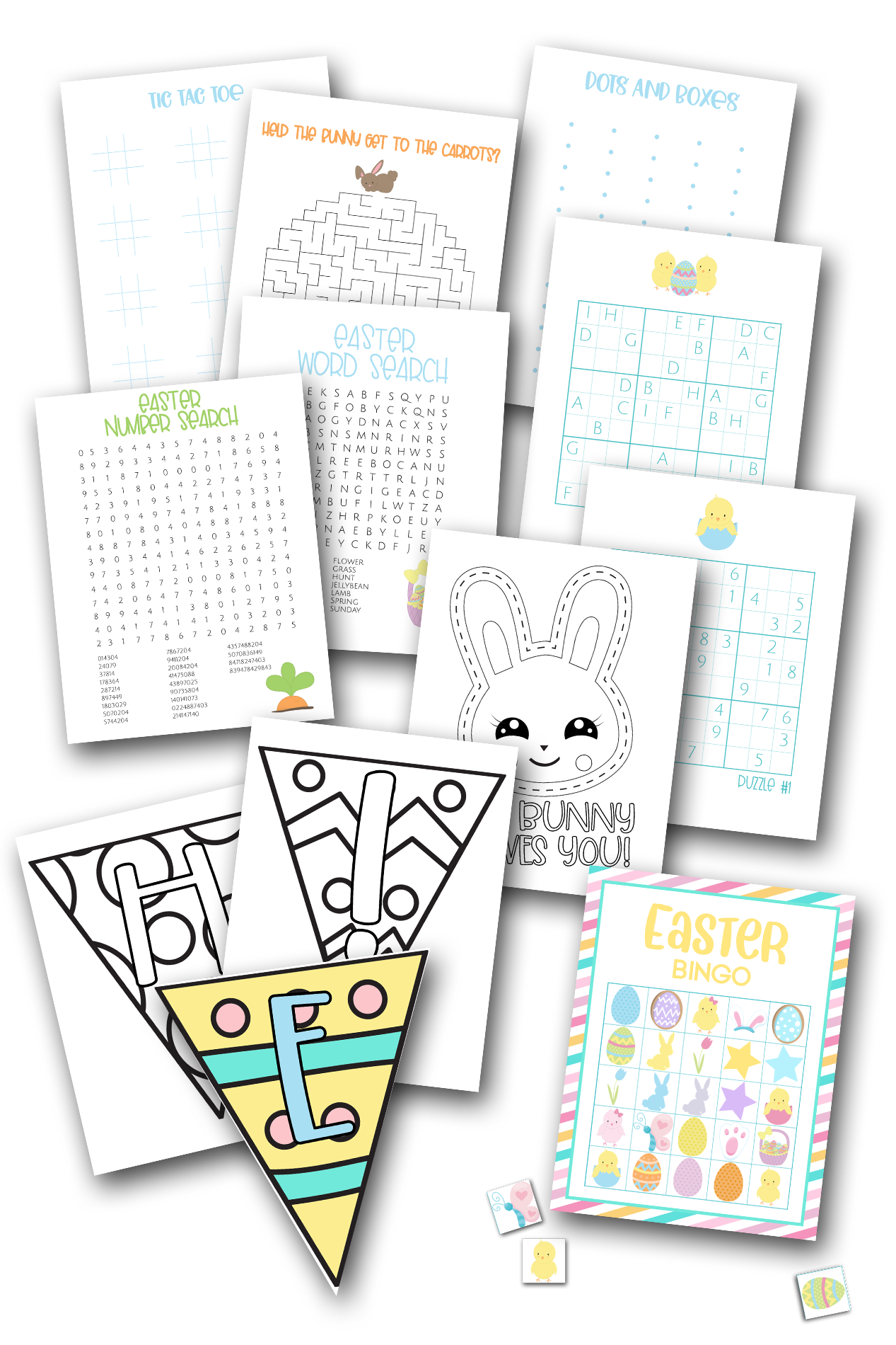 Simply Love PLR Easter Activity Set