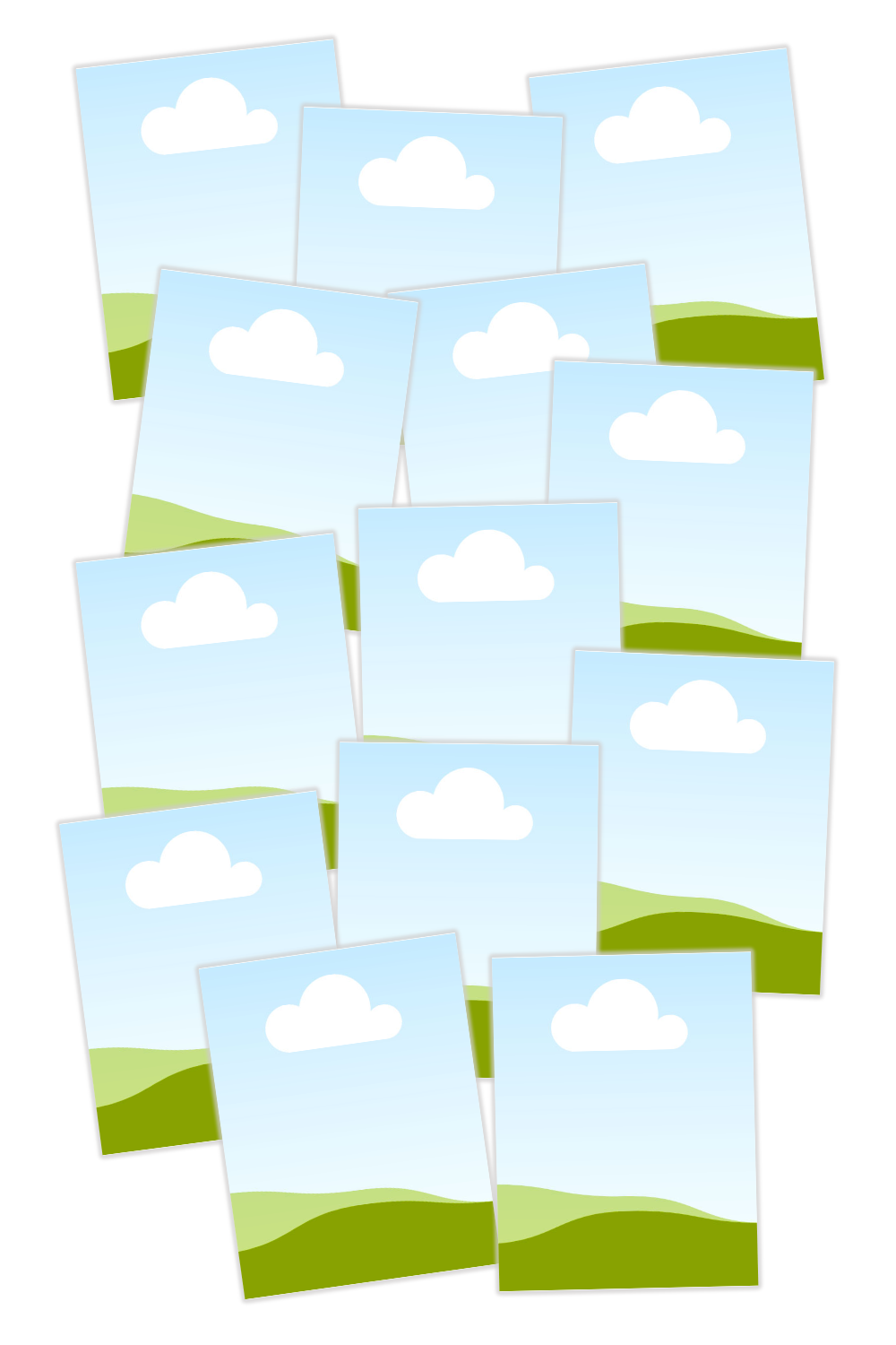 SImply Love PLR Mockup Templates with Shadow