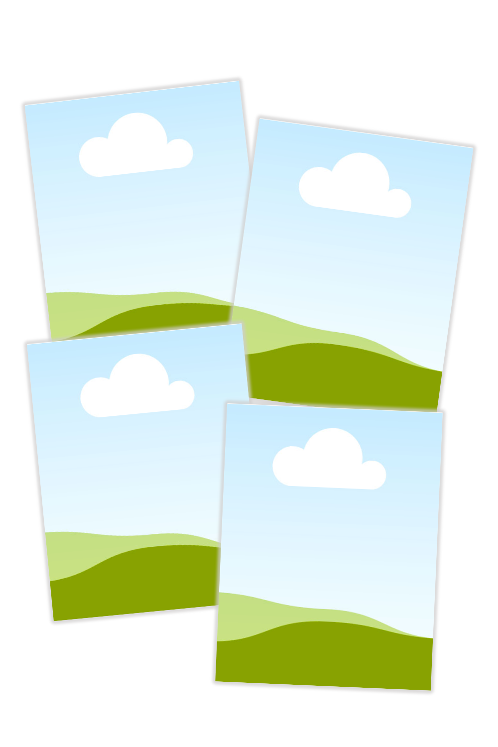 SImply Love PLR Mockup Templates with Shadow