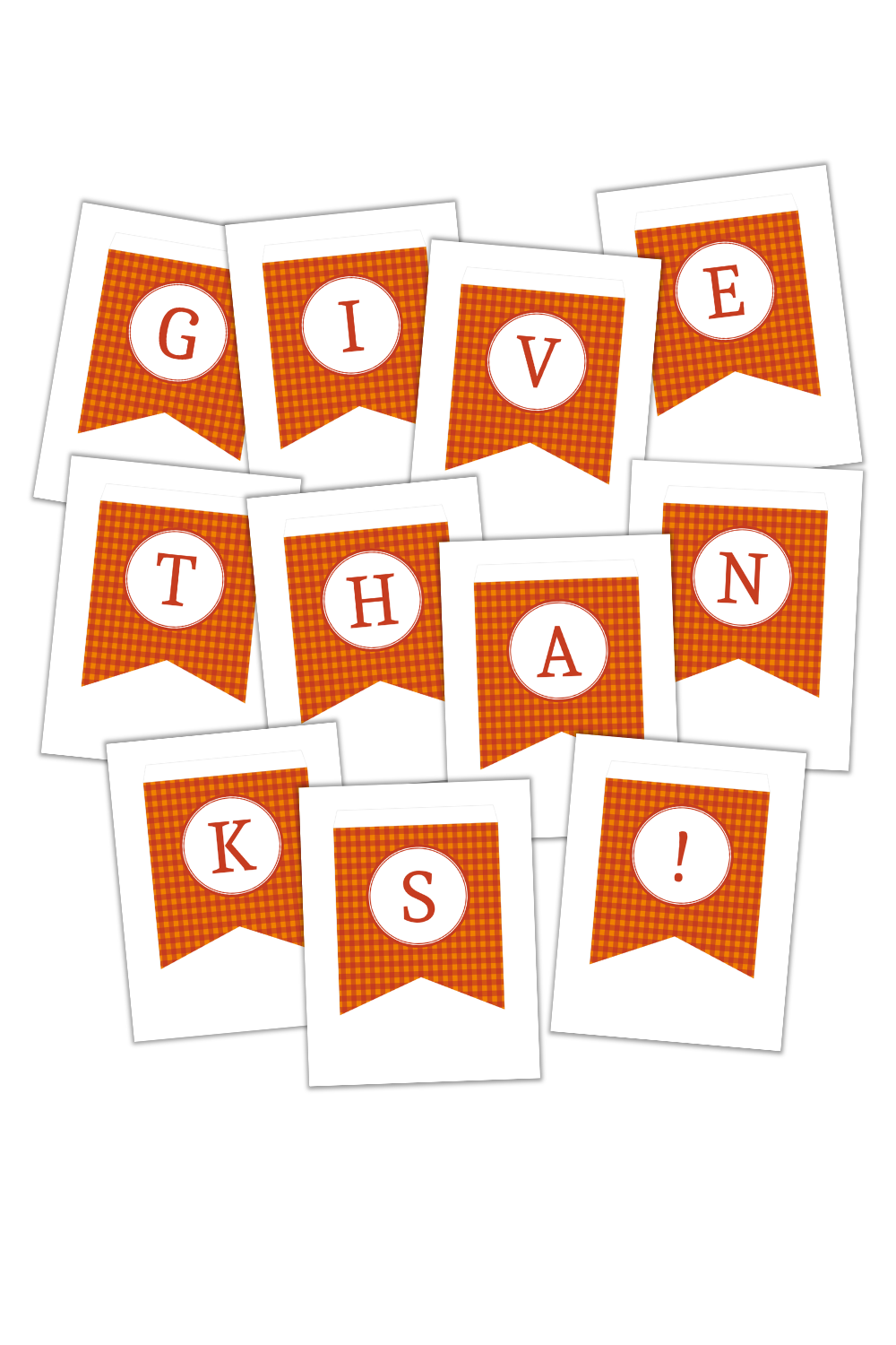 Give Thanks Printable Banner
