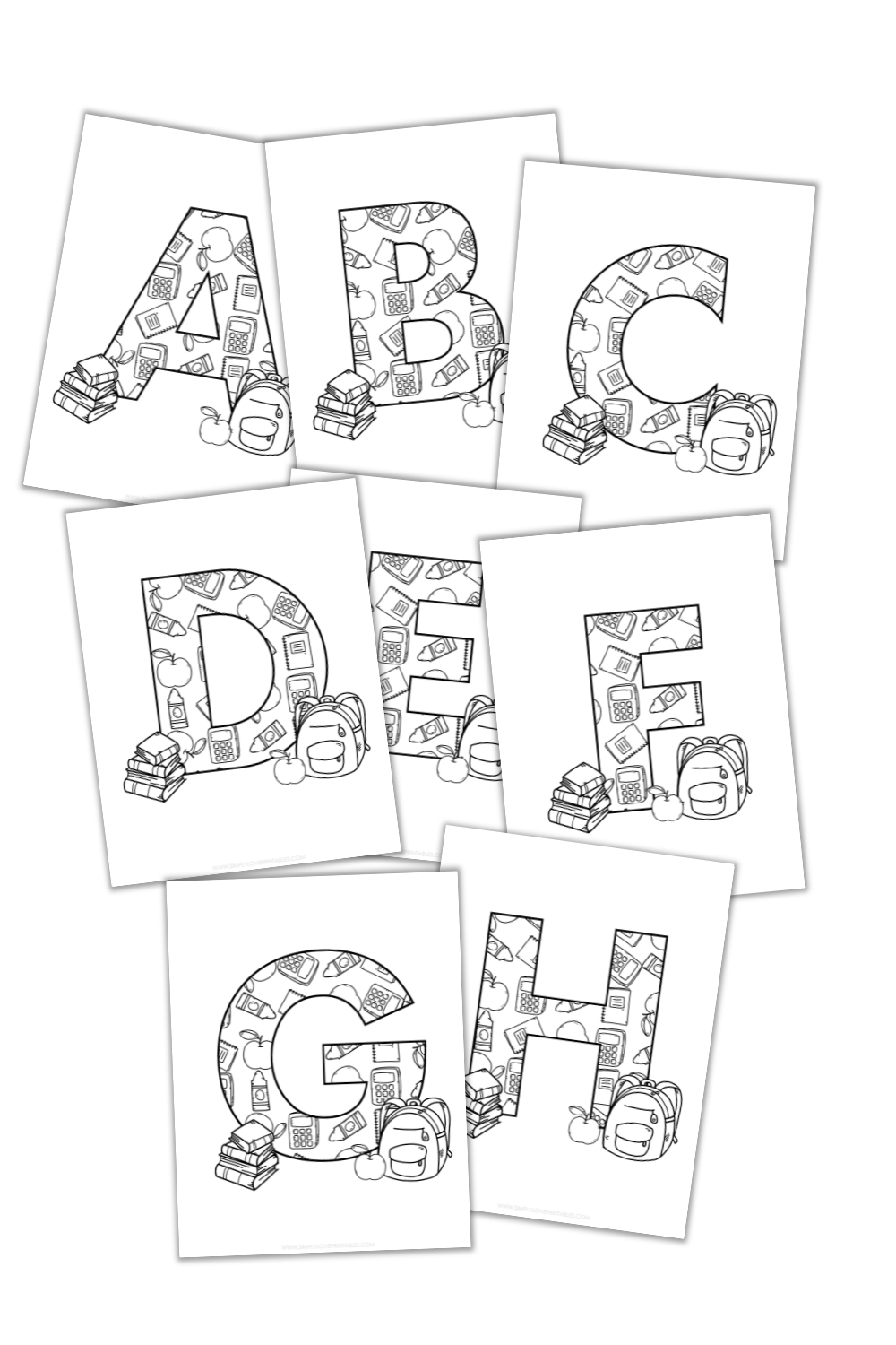 Back to School Coloring Pages