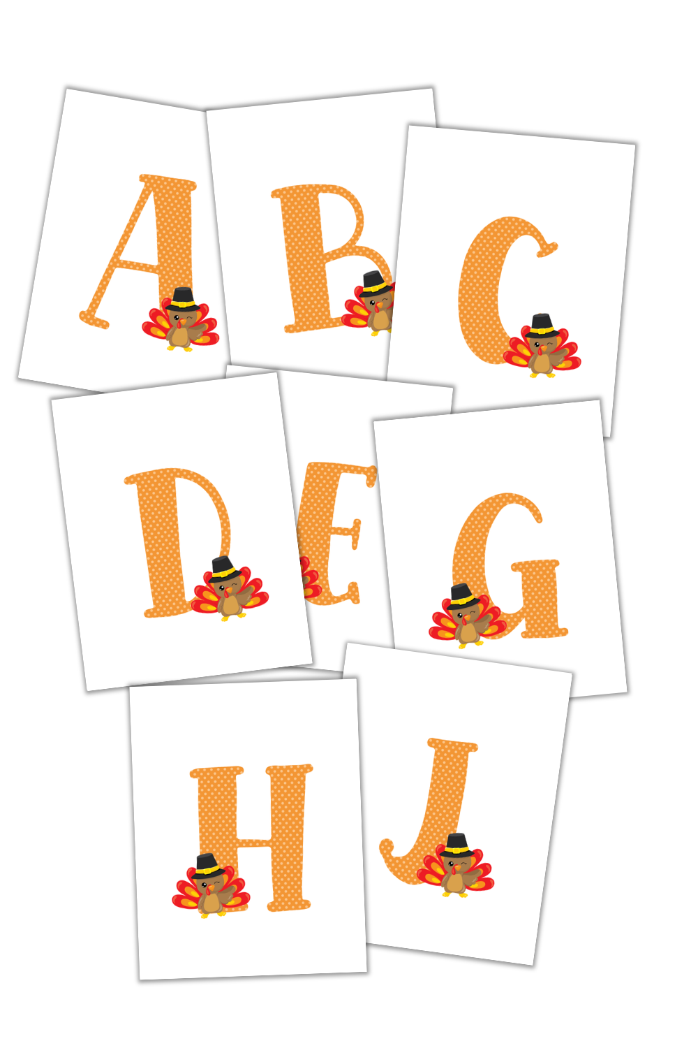 Simply Love PLR Monograms Turkey Thanksgiving