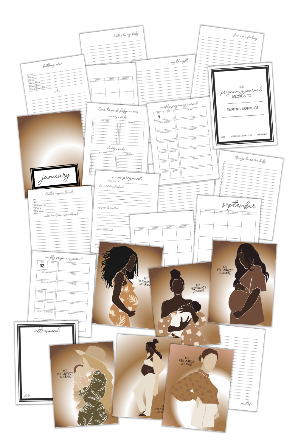 Simply Love PLR Pregnancy Journal Version 1