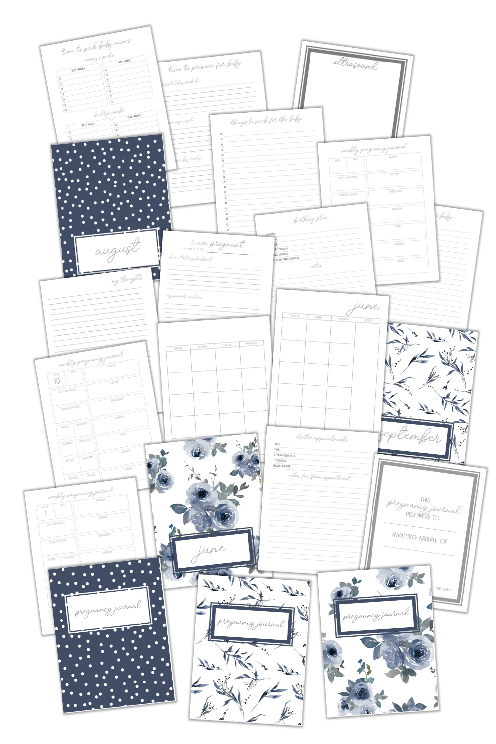 Simply Love PLR Pregnancy Journal Version 4