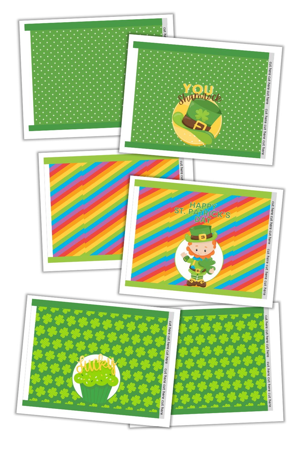 Simply Love PLR St. Patricks Day Treat Bag Template