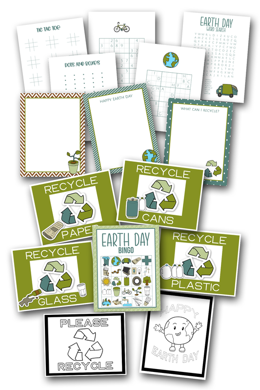 Simply Love PLR Earth Day Activity Set 