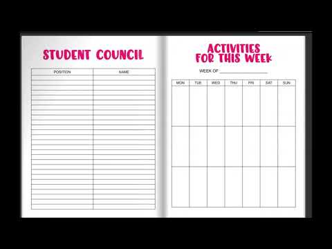 Simply Love PLR Teacher Calendar