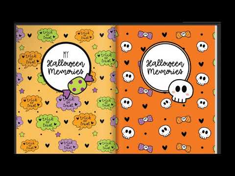 Simply Love PLR My Halloween Memories Journal and Photo Keepsake