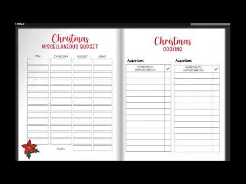 Christmas Holiday Planner